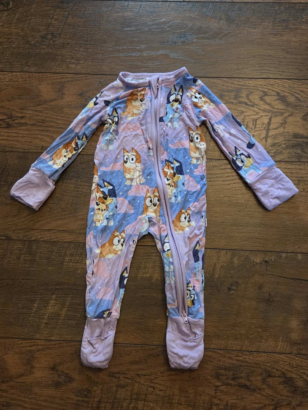 Little Sleepies Zippy Bluey 0-3m